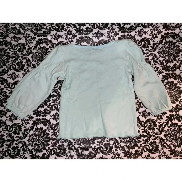 LITTLE GIRLS SNOWFLAKE MONOGRAMMED “A” SHIRT PREOWNED SIZE 2T - Picture 7 of 9